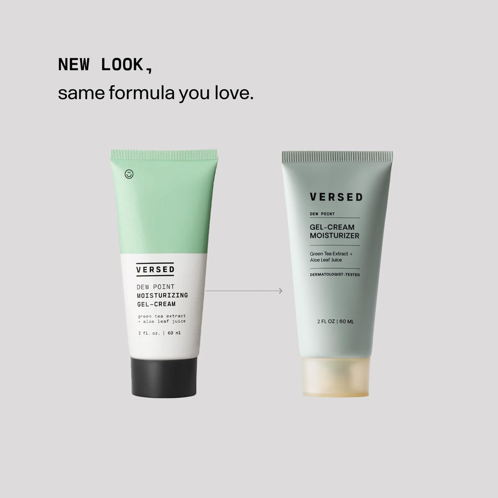Versed Dew Point ingredients highlight sodium hyaluronate and aloe.