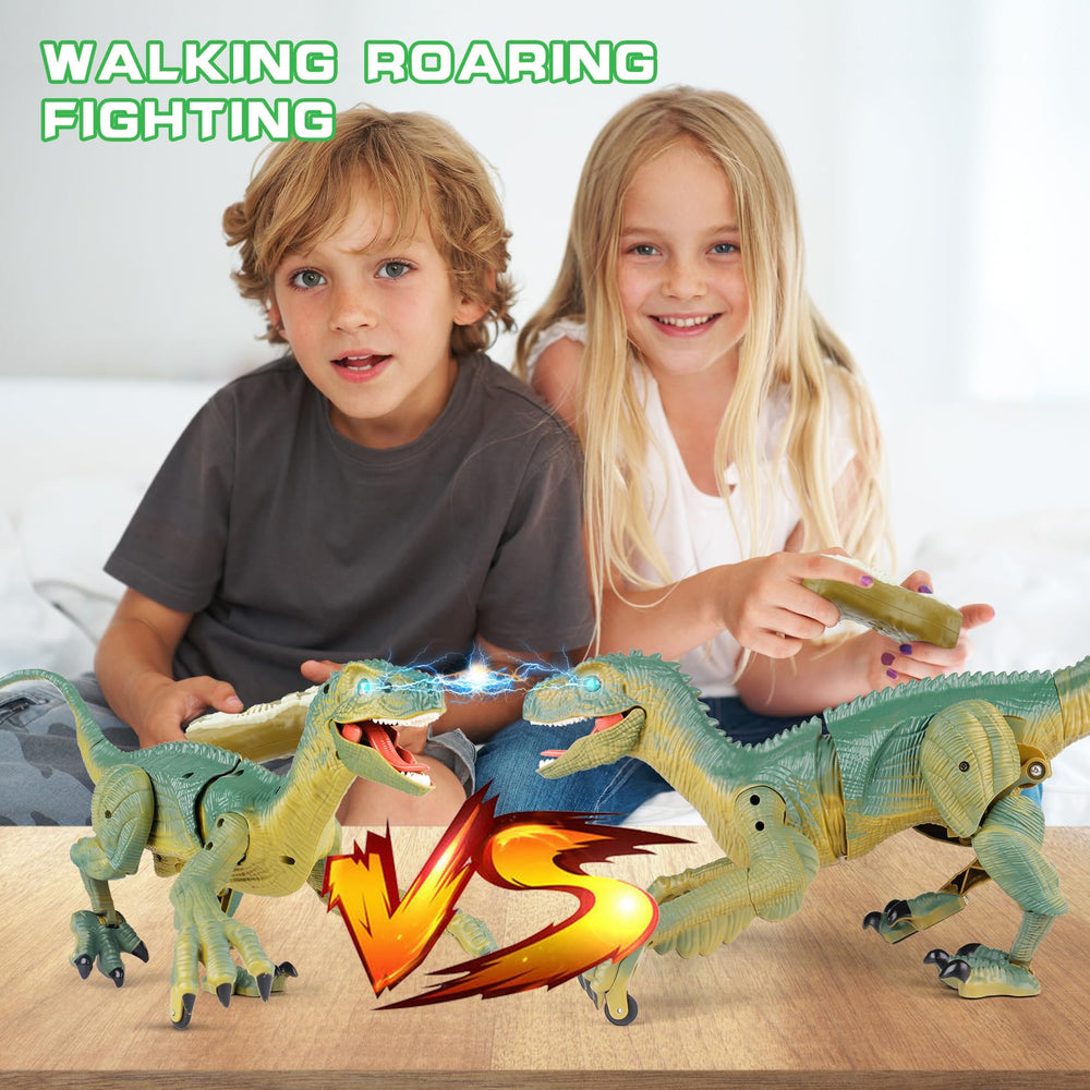 VERTOY velociraptor obstacle course play supports active, screen-free fun