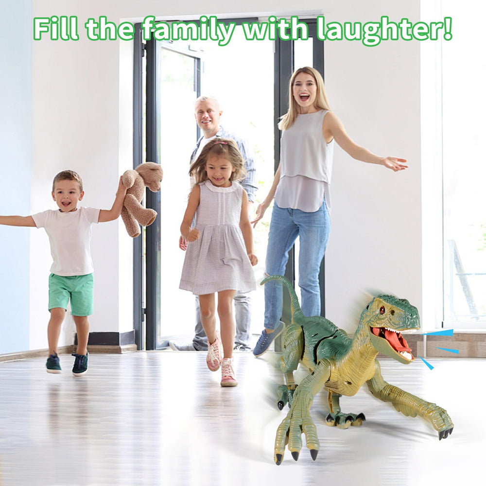 VERTOY indoor/outdoor RC dinosaur supports family fun and shared moments