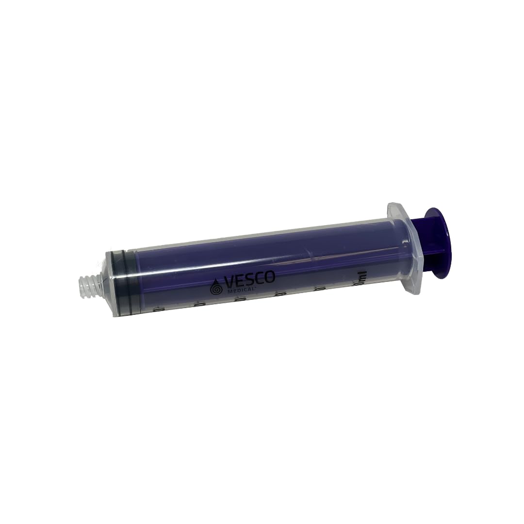Latex-free Vesco ENFIT 60ML syringe for safer handling