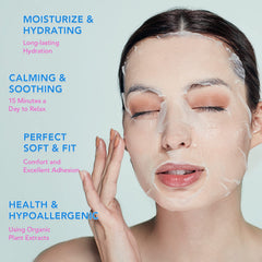 VESPRO Collagen Essence Mask application tutorial for 15-minute use