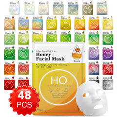 VESPRO Collagen Essence Mask 48-pack pack shot emphasizing deep hydration