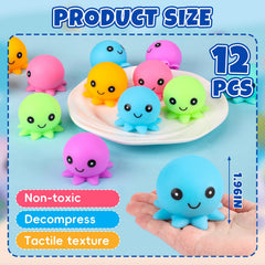 VESPRO colorful fidget balls versatile squishy relief for work or study.