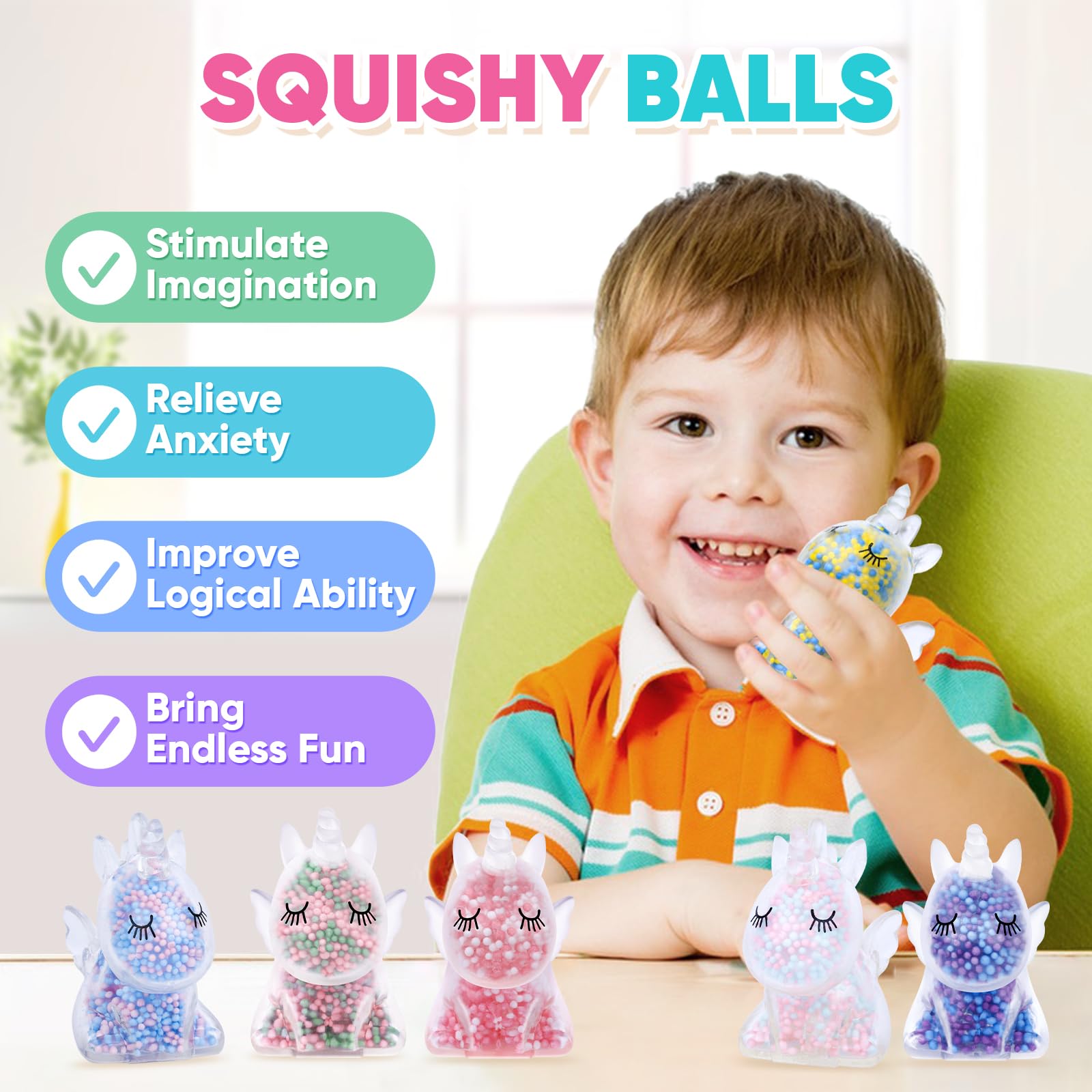 VESPRO easy-clean stress balls are simple to wash and dry after use.