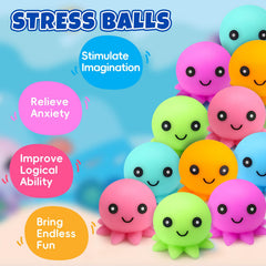 VESPRO hand-sized squeeze ball portable stress-relief companion.