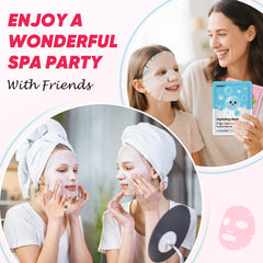VESPRO rose softening mask to soothe and hydrate tired skin