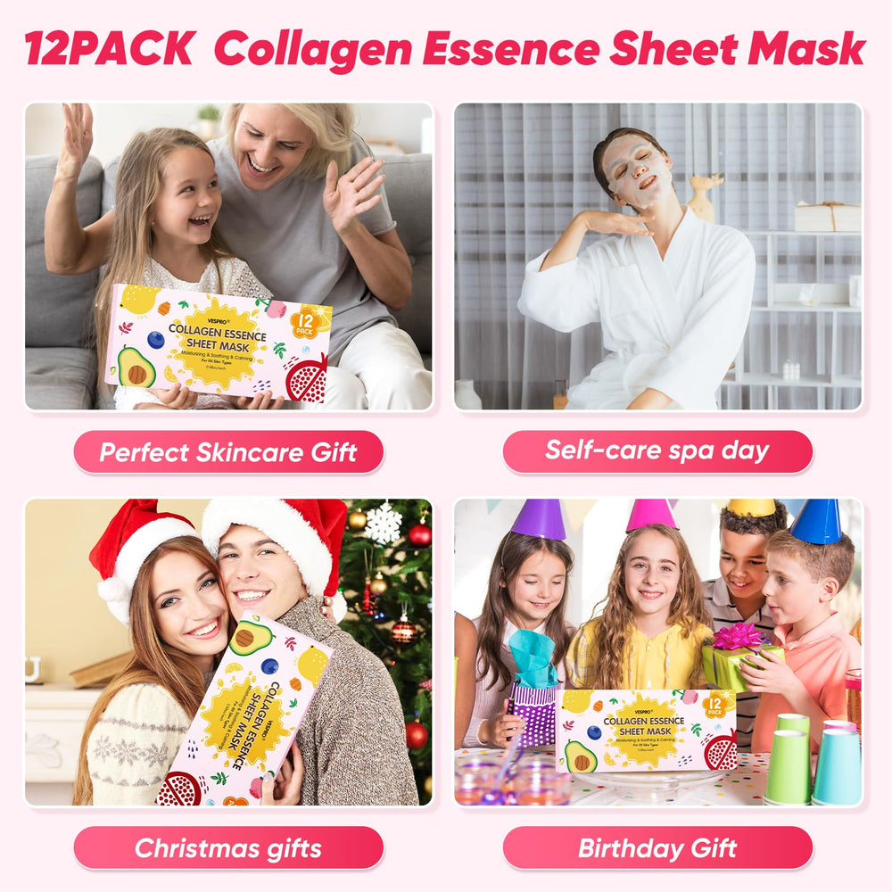 VESPRO seaweed nourish mask with minerals for revitalized, supple skin