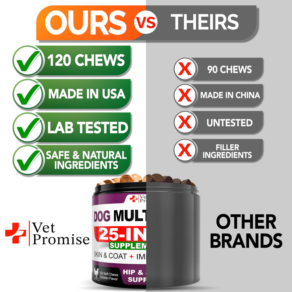 Vet Promise glucosamine joint-support chews in bowl for mobility assistance.