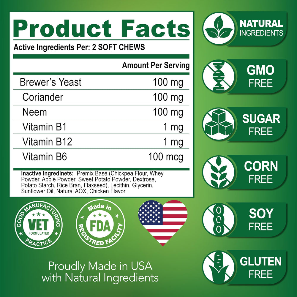 Vet Promise ingredients list highlighting natural components