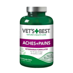 Vet’s Best Aches and Pains pineapple-flavor chewables support joint comfort for dogs.