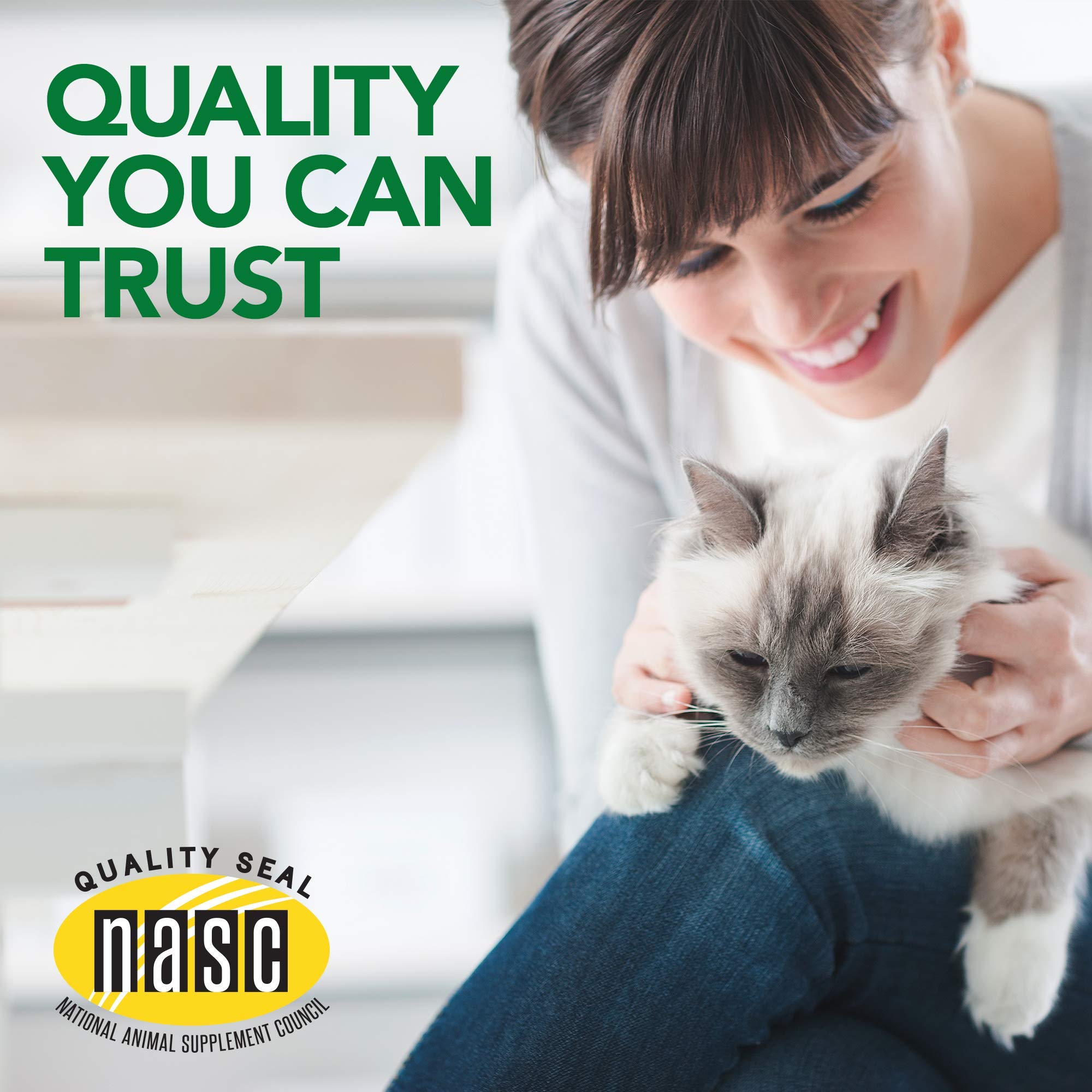 Vet's Best Cat Hairball Relief papaya extract label suggests digestive support