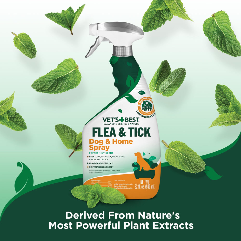Vet's Best dog-friendly application is gentle enough for use around dogs 12 weeks and older.