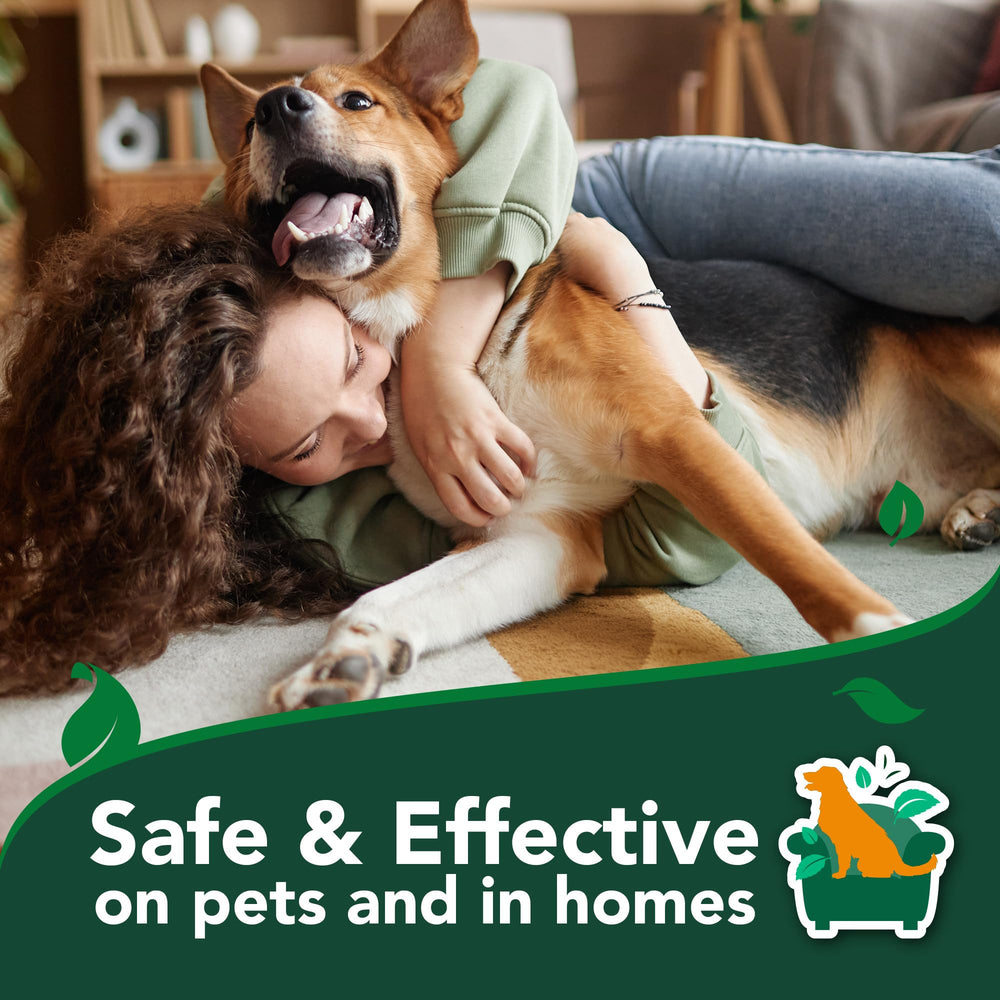 Vet's Best peppermint oil scent leaves a fresh, natural aroma after use.