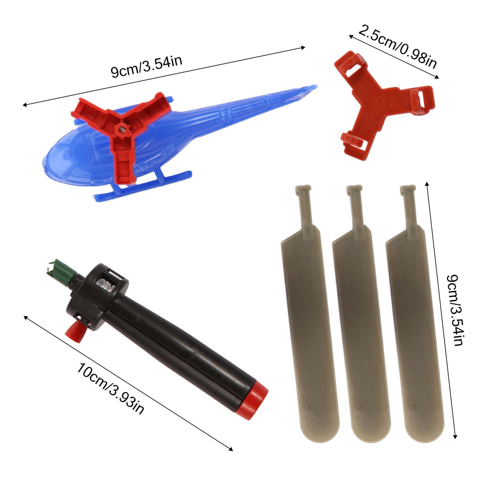 Cord-pull launch feature of VETE helicopters for instant takeoff.