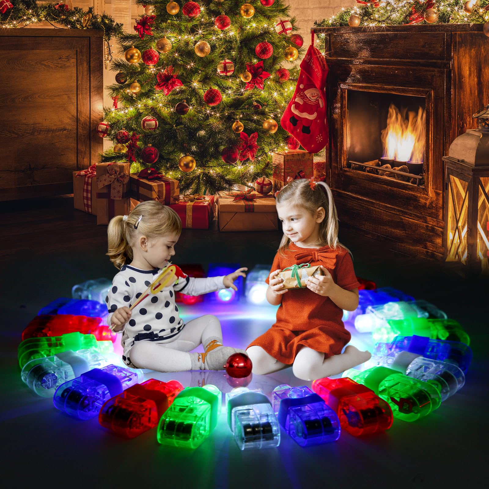 VETE blue LED finger light with top on/off switch for quick use.