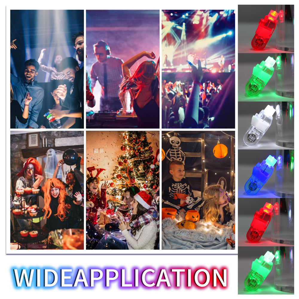 VETE finger light sets as festive party favors for kids' events.