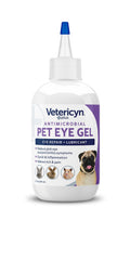 Close-up of pet eye with lubricating gel from Vetericyn Plus Eye Gel