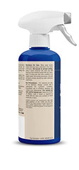 Vetericyn Plus Pink Eye Spray being sprayed to flush the eye and relieve irritation