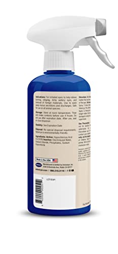 Vetericyn Plus Pink Eye Spray demonstrates safe, non-irritating eye care for livestock