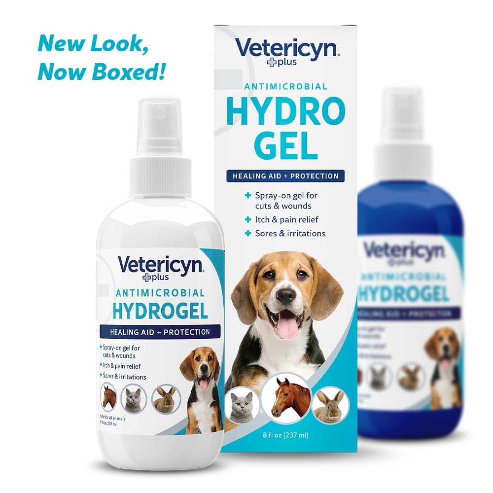 Vetericyn Plus product label on bottle communicates safety and usage