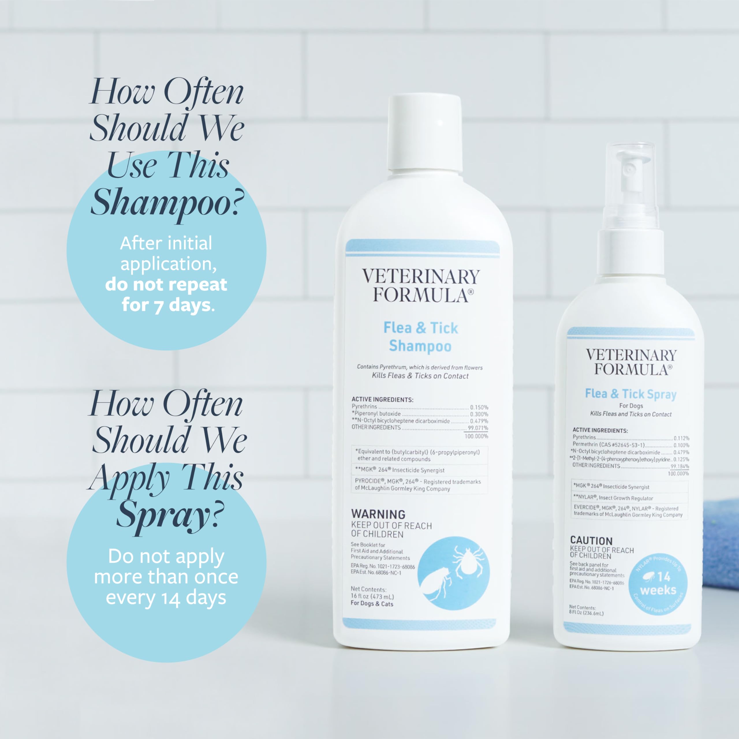 Bundle packaging showcasing Veterinary Formula flea and tick treatment for dogs.