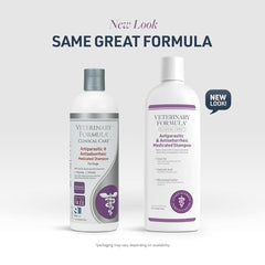 Label highlights coal tar and salicylic acid for dog skin care