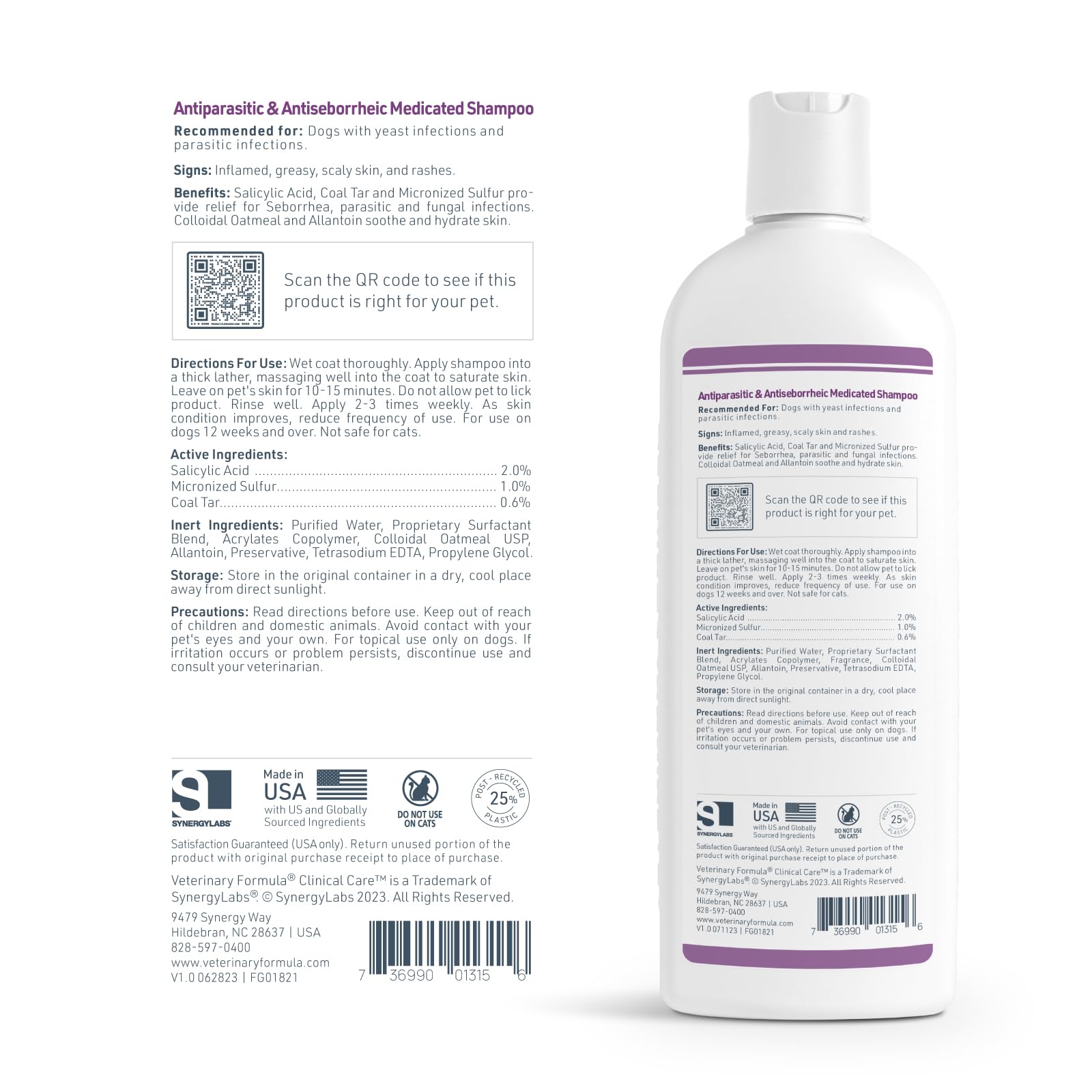pH-balanced dog shampoo gentle on sensitive skin