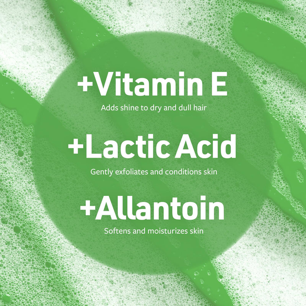 Lactic acid feature on Veterinary Formula Clinical Care bottle supporting moisture retention.