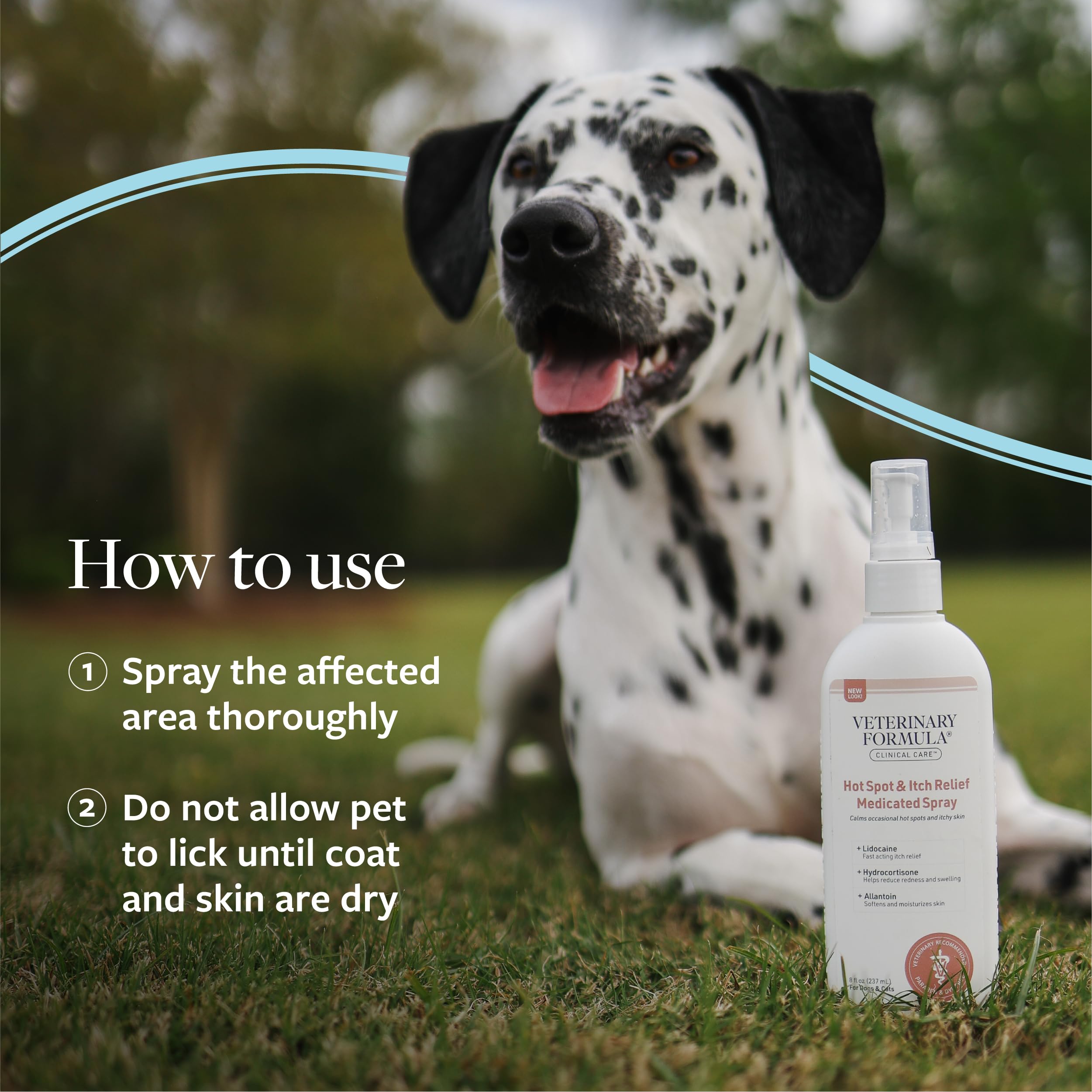 Veterinary Formula skin-moisture-wheat-germ-oil highlighting nourishing coat conditioning.