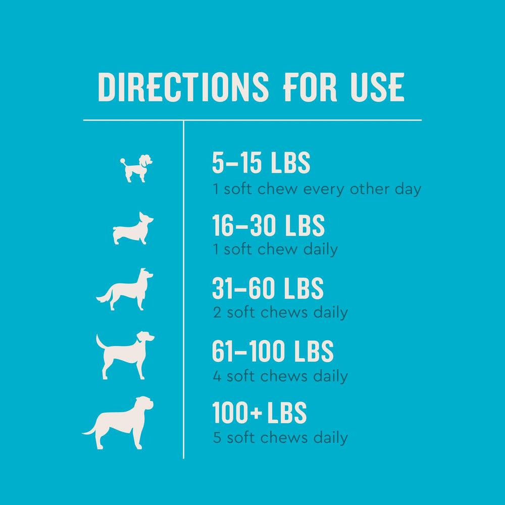 VetIQ Advanced Calming Chews on shelf, convenient daily wellness addition