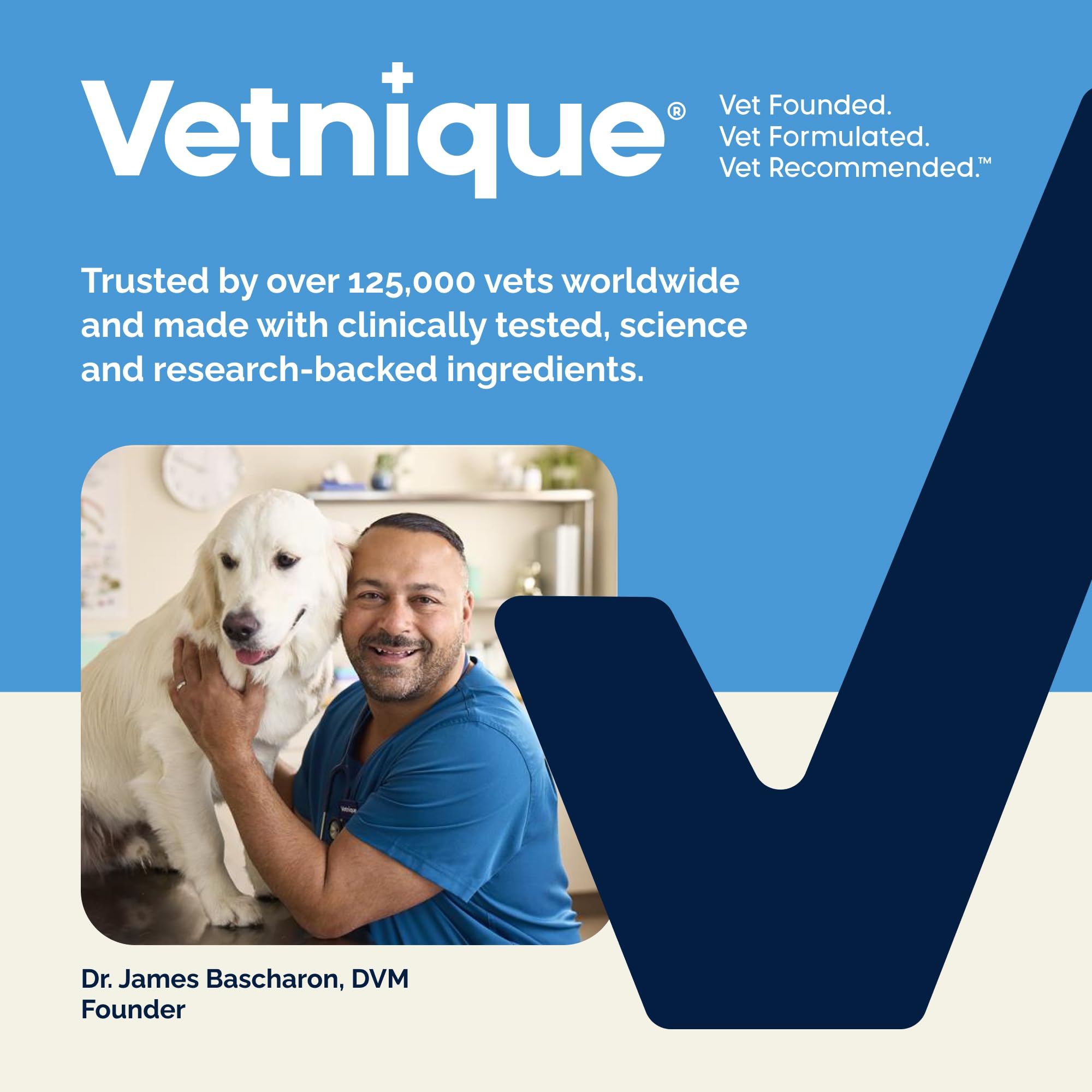 Pumpkin-flavored Vetnique Glandex chews dogs enjoy for digestion.