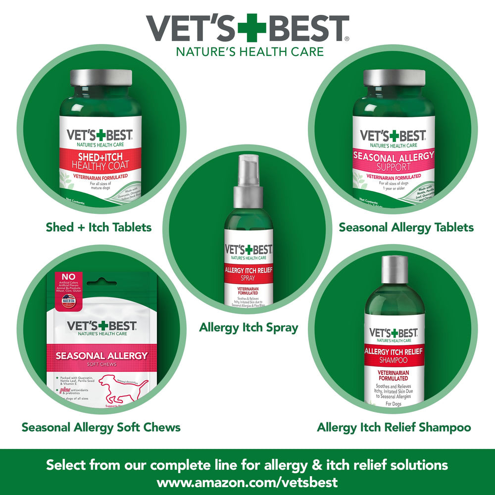 Coat after washing with Vet's Best Allergy Itch Relief Shampoo leaves shine and softness