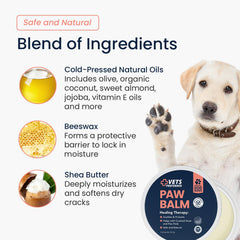 Application rapide Vet’s Preferred sur patte, absorption facile sans gras.