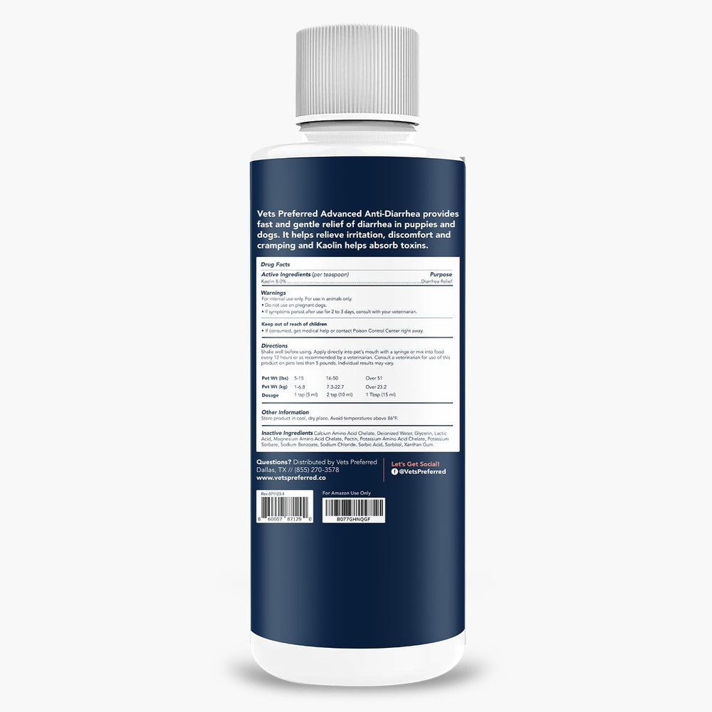 Vets Preferred gentle soothing for irritated stomach and cramping.