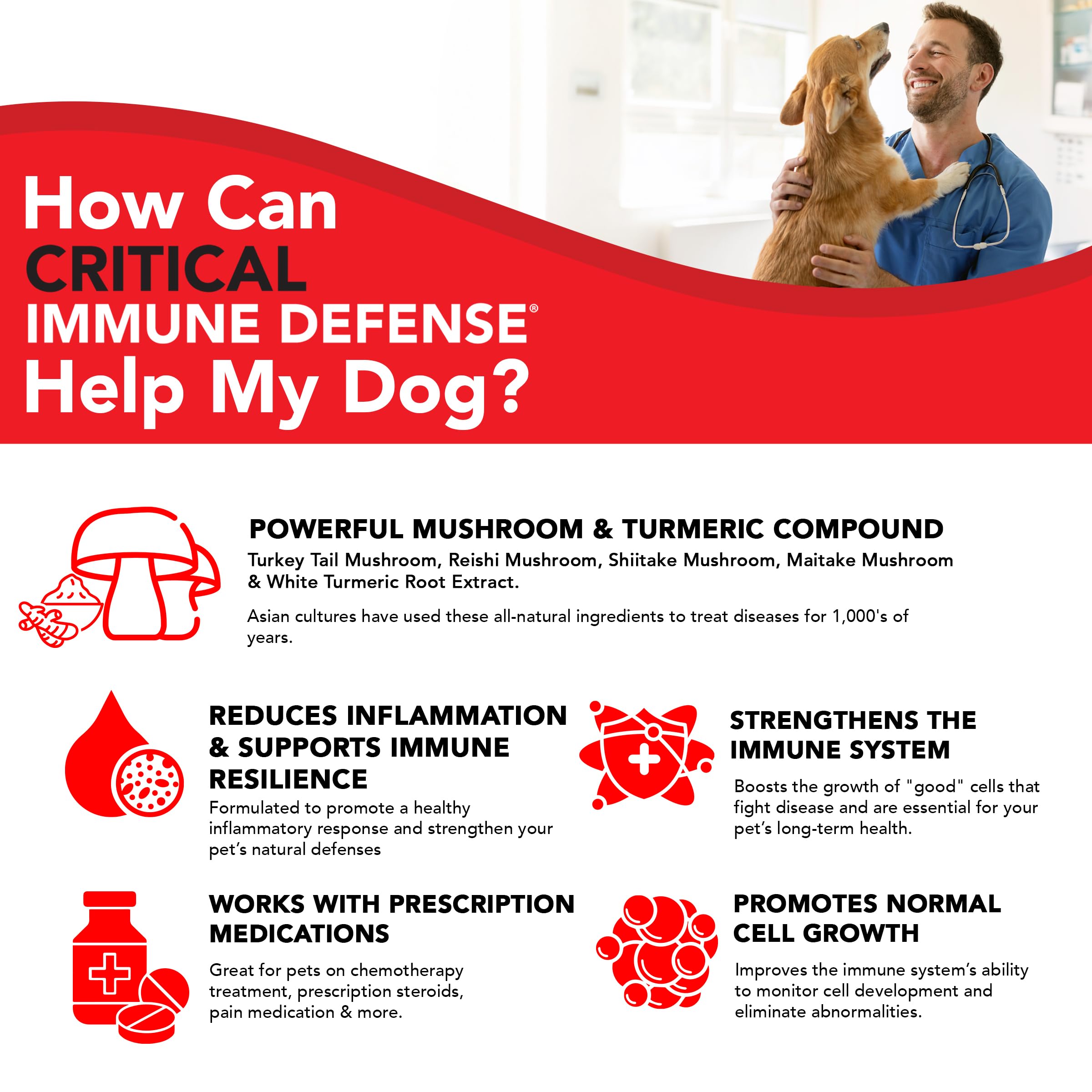 VetSmart Formulas USA-made quality badge image conveys trusted, vet-formulated standards.
