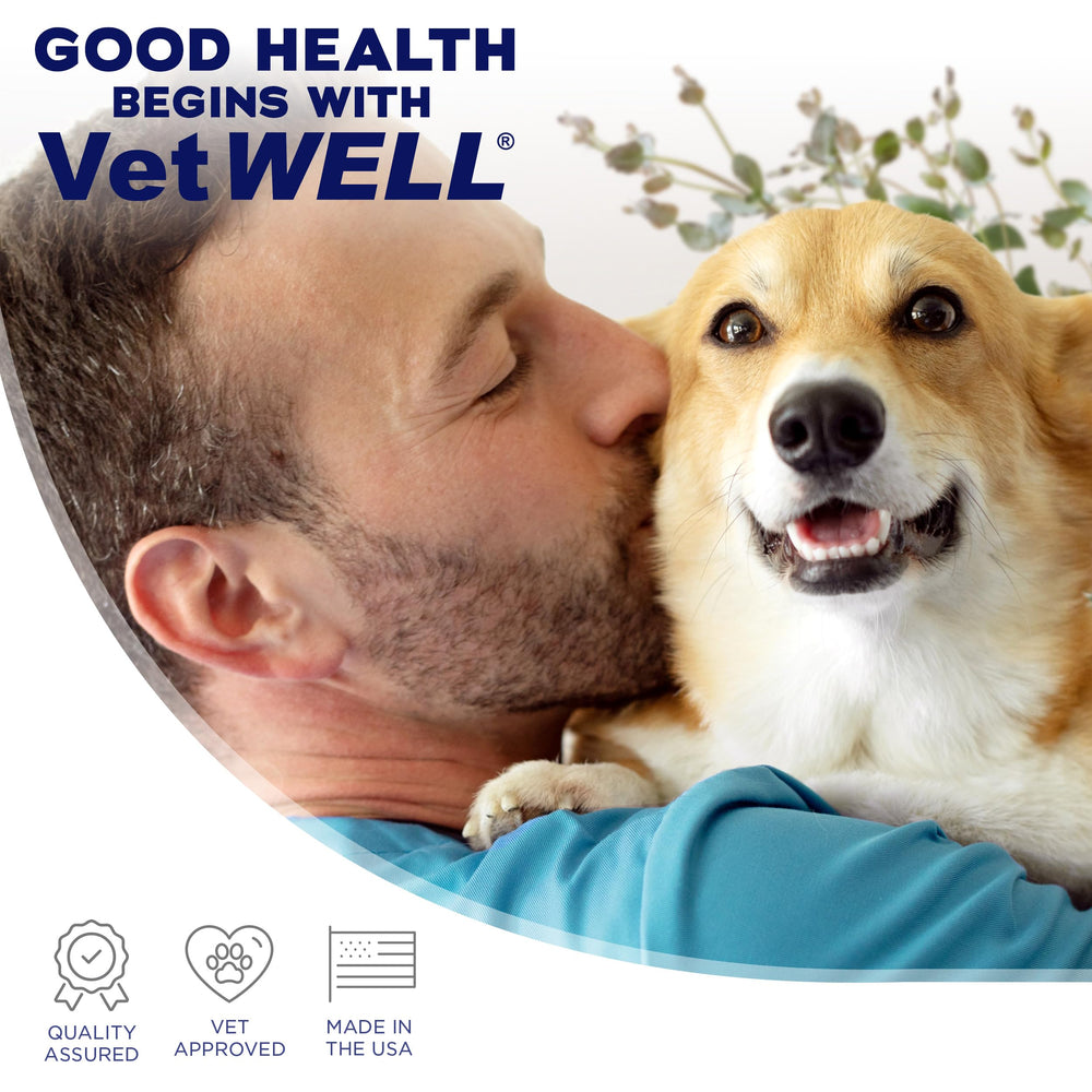 VetWELL Nettoyant Oreilles, fabriqué aux États‑Unis, garantissant qualité et sécurité.