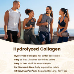 Powder dissolves smoothly in coffee for a convenient morning routine.