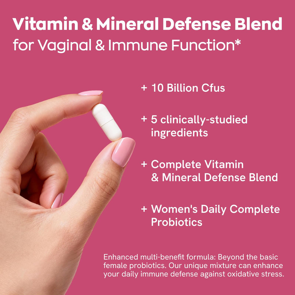 Vevoec Gynable blister-pack packaging preserves potency during shelf life.