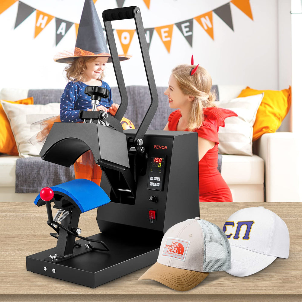 VEVOR 4-in-1 hat press ergonomic lever aids comfortable operation