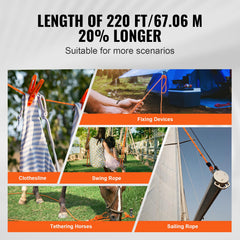 Three-quarter-inch VEVOR rope demonstrates sturdy grip and knot stability