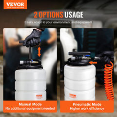 VEVOR dipstick-equipped extractor highlights quick level checks