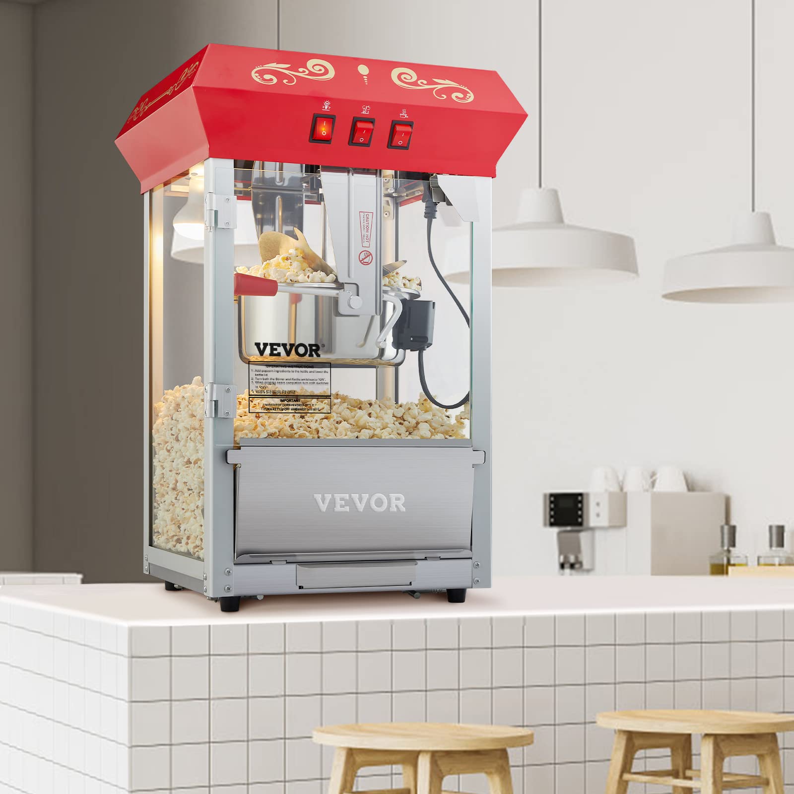 VEVOR included accessories: scoops and spoons for quick prep