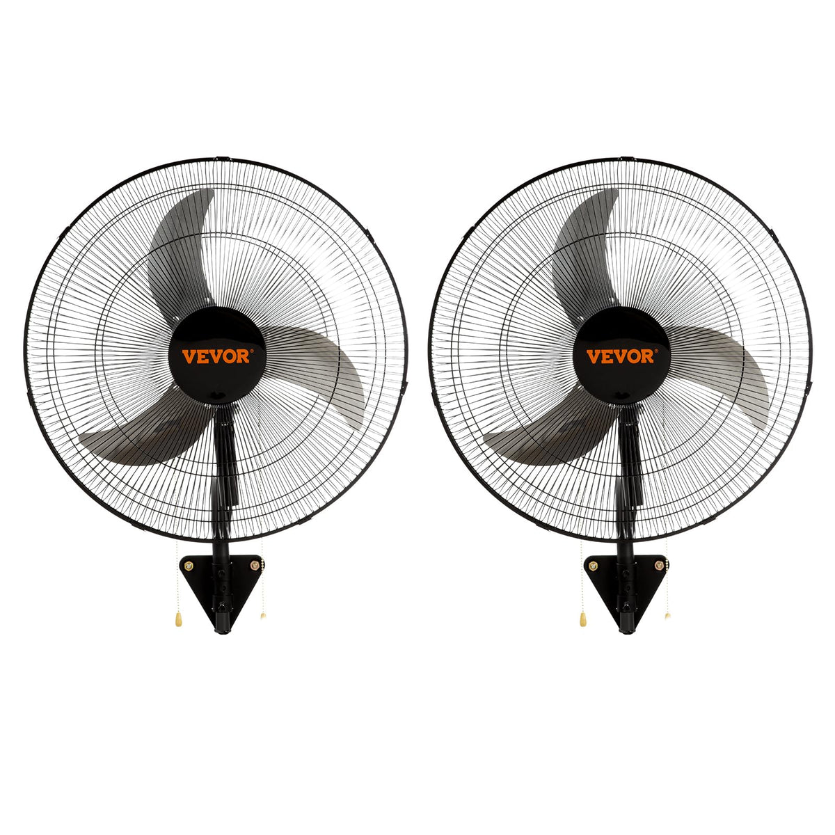 VEVOR 18-inch wall mount fan oscillation for wide area cooling
