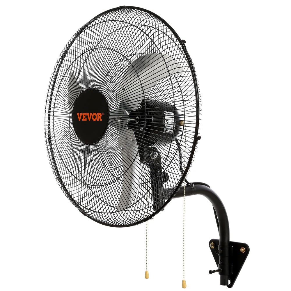 Easy disassembly and cleaning of VEVOR metal-cased wall fan