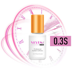 VEYES INC glue pours with steady flow for efficient lash application