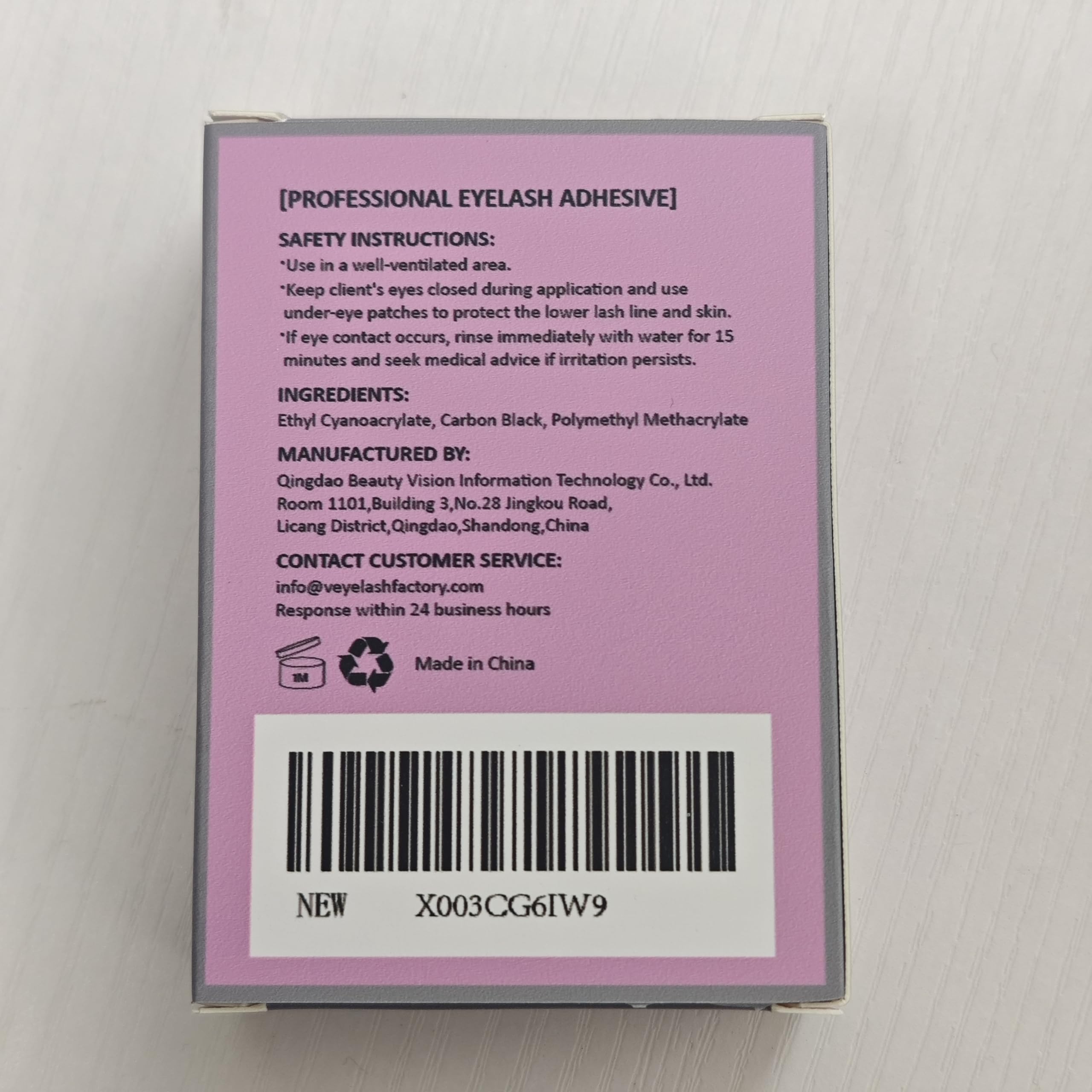 VEYES INC precision-application glue aids efficient lash tech workflows.