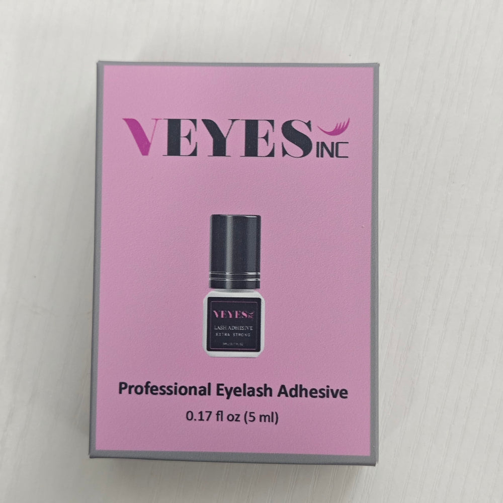 VEYES INC formaldehyde-free seal on bottle indicates safer salon-grade materials.