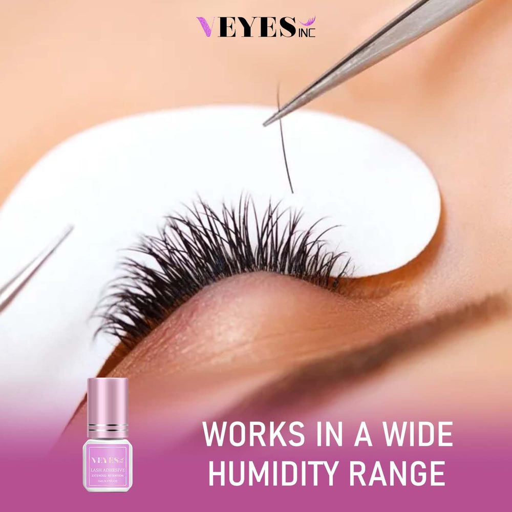 VEYES INC salon-use-only glue designed for professional lash techs.