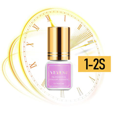VEYES INC fast-drying lash glue delivers rapid 1-2 second setting for efficient services.