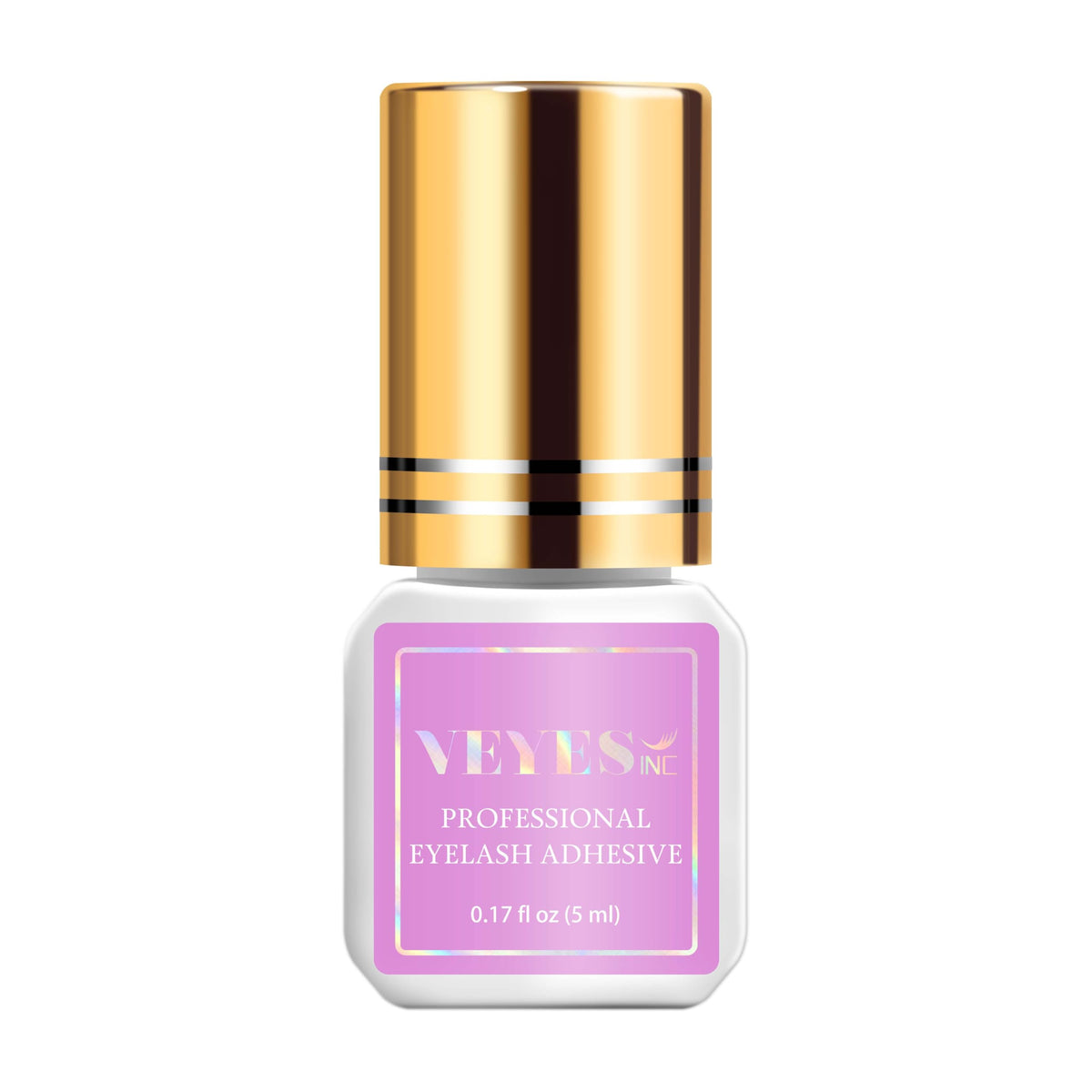 VEYES INC lash glue 5ml bottle for precise professional application.